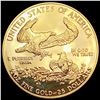 Image 2 : 1990 $25 American Gold Eagle 1/2oz GEM PROOF