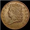 Image 1 : 1834 Coronet Head Half Cent CLOSELY UNCIRCULATED