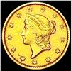Image 1 : 1851 Rare Gold Dollar CLOSELY UNCIRCULATED