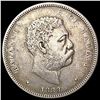 1883 Kingdom of Hawaii Half Dollar NEARLY UNCIRCUL