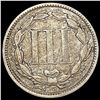 Image 2 : 1867 Nickel Three Cent LIGHTLY CIRCULATED