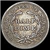 Image 2 : 1837 Seated Liberty Half Dime LIGHTLY CIRCULATED