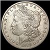 Image 1 : 1878-CC Morgan Silver Dollar NEARLY UNCIRCULATED
