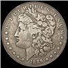 Image 1 : 1889-CC Morgan Silver Dollar NICELY CIRCULATED