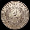 Image 2 : 1864 Lg Motto Two Cent Piece CLOSELY UNCIRCULATED