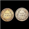 Image 2 : (2)1902 Barber Silver Dimes CLOSELY UNCIRCULATED