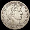 Image 1 : 1902-S Barber Quarter LIGHTLY CIRCULATED