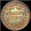 Image 2 : 1857 Seated Liberty Half Dime NEARLY UNCIRCULATED
