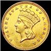 Image 1 : 1874 Rare Gold Dollar UNCIRCULATED