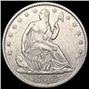 1858-O Seated Liberty Half Dollar CHOICE AU