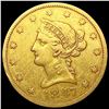 Image 1 : 1847 $10 Gold Eagle LIGHTLY CIRCULATED