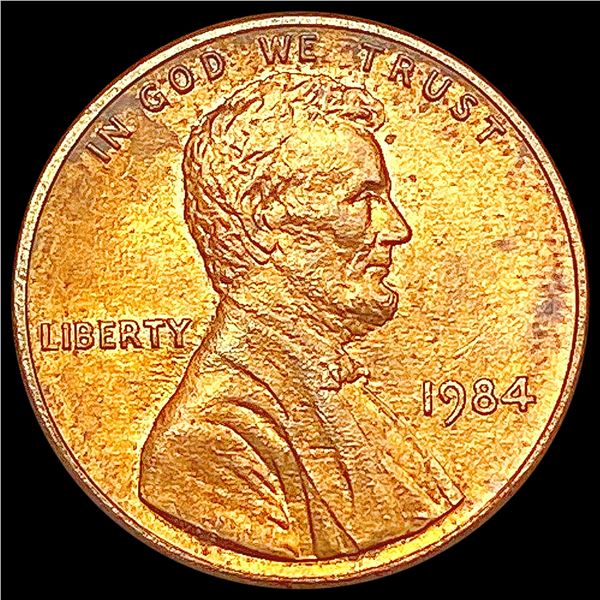 1984 DBL Ear Wheat Cent CHOICE AU