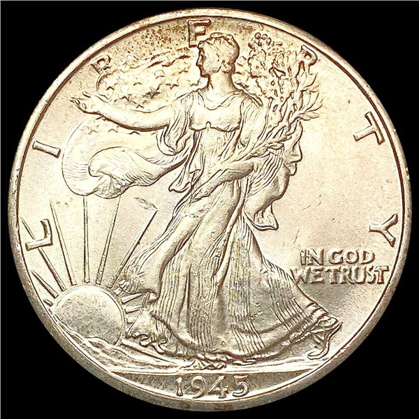 1945-D Walking Liberty Half Dollar UNCIRCULATED
