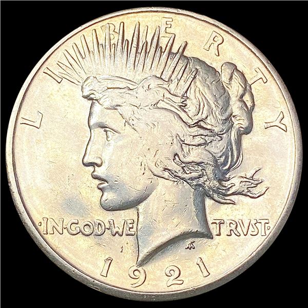 1921 Silver Peace Dollar CLOSELY UNCIRCULATED