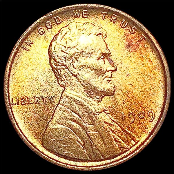 1909 VDB RB Wheat Cent CHOICE BU