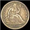 1838 Seated Liberty Dime NEARLY UNCIRCULATED
