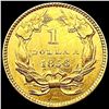 Image 2 : 1856 Rare Gold Dollar CHOICE AU