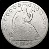 1854-O Arws Seated Liberty Half Dollar LIGHTLY CIR
