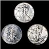 [3] Walking Half Dollars [1941-D, 1942-D, 1943-S]