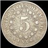 Image 2 : 1866 Shield Nickel NEARLY UNCIRCULATED