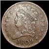 Image 1 : 1809 Classic Head Half Cent LIGHTLY CIRCULATED