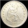 Image 1 : 1861 Seated Liberty Quarter NEARLY UNCIRCULATED