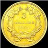 Image 2 : 1854 $3 Gold Piece HIGH GRADE