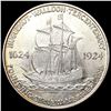 Image 2 : 1924 Huguenot Half Dollar UNCIRCULATED