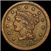 Image 1 : 1853 Braided Hair Large Cent CLOSELY UNCIRCULATED