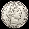 Image 1 : 1908-O Barber Quarter CLOSELY UNCIRCULATED