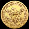 Image 2 : 1869-S $2.50 Gold Quarter Eagle NEARLY UNCIRCULATE