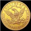 Image 2 : 1886 $5 Gold Half Eagle CLOSELY UNCIRCULATED