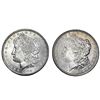 Image 1 : [2] 1885&1900 Morgan Silver Dollar