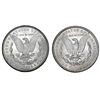 Image 2 : [2] 1885&1900 Morgan Silver Dollar