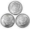 Image 1 : [3] 1883-1890 Morgan Silver Dollar