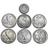 Image 2 : [7] Varied Silver Coinage [1909, 1923-S, [5] 1942-