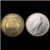 Image 2 : [2] 1890&1934 Varied US Silver Dollars UNCIRCULATE