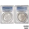 Image 1 : [2] 1883-O&1896 Morgan Silver Dollar PCGS MS63