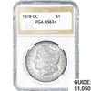 1878-CC Morgan Silver Dollar PGA MS63+