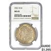 Image 1 : 1921-D Morgan Silver Dollar NGC MS65