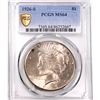 Image 1 : 1926-S Silver Peace Dollar PCGS MS64