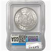 Image 2 : 1921 Morgan Silver Dollar ICG MS65