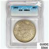 Image 1 : 1902 Morgan Silver Dollar ICG MS64