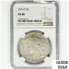 Image 1 : 1934-S Silver Peace Dollar NGC XF40