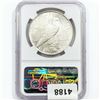 Image 2 : 1923-D Silver Peace Dollar NGC AU58