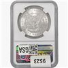 Image 2 : 1883 Morgan Silver Dollar NGC MS65