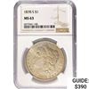 Image 1 : 1878-S Morgan Silver Dollar NGC MS63