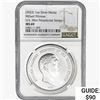 Image 1 : 2022 1oz. Silver Medal Millard Fillmore NGC MS69 P
