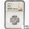 Image 1 : 1927 Buffalo Nickel NGC MS66