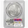 Image 2 : 1884-CC Morgan Silver Dollar PCGS MS62